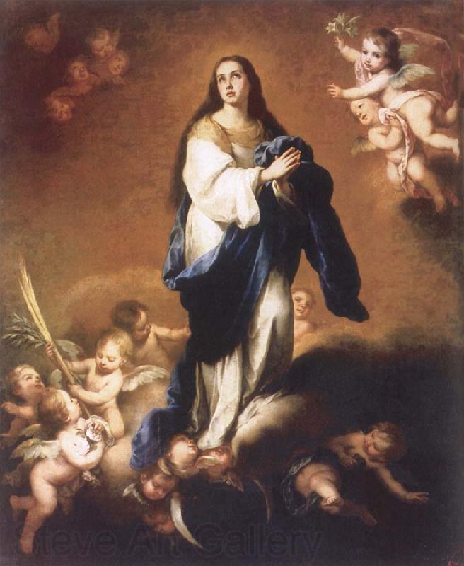 Bartolome Esteban Murillo Our Lady of the Immaculate Conception France oil painting art